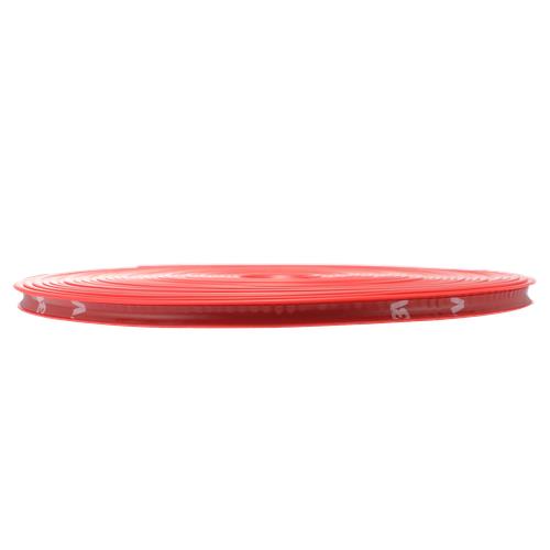 Car Wheel Hub Rim Trim Tire Ring Guard Rubber Strip Protector Sticker /26FT Red