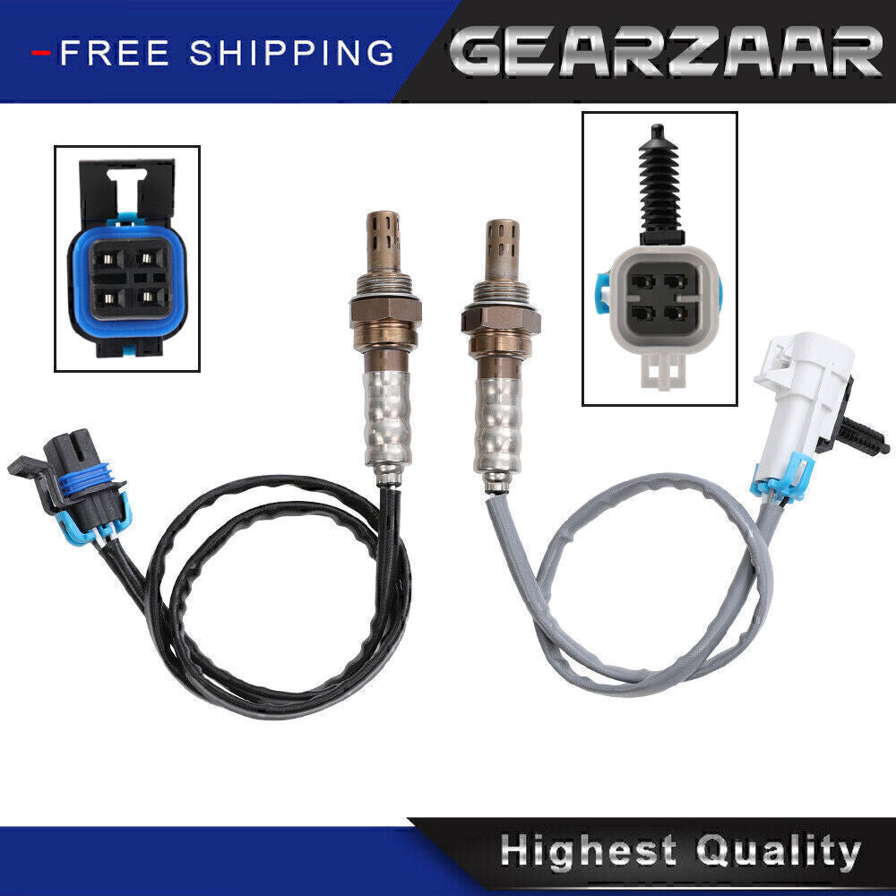 2Pcs Oxygen Sensor O2 Upstream +Downstream For 2006-2011 Chevrolet HHR 2.2L NEW