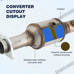 CATALYTIC CONVERTER KIT W/ O2 SENSORS FITS FOR HONDA ELEMENT 2.4L 2003-2011 USA