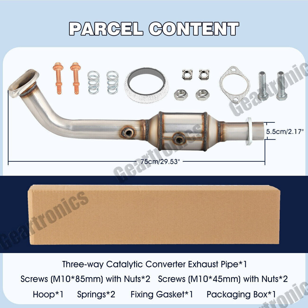 CATALYTIC CONVERTER KIT W/ O2 SENSORS FITS FOR HONDA ELEMENT 2.4L 2003-2011 USA