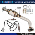 CATALYTIC CONVERTER KIT W/ O2 SENSORS FITS FOR HONDA ELEMENT 2.4L 2003-2011 USA