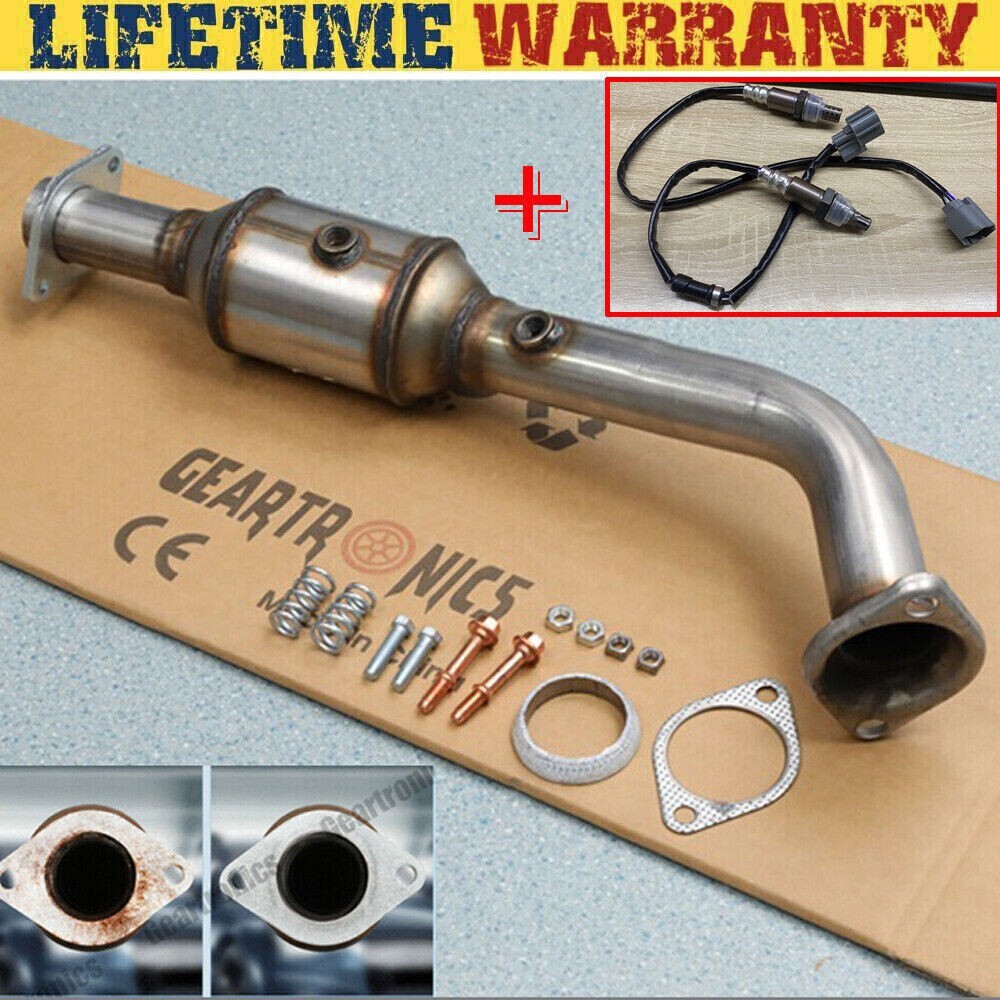 CATALYTIC CONVERTER KIT W/ O2 SENSORS FITS FOR HONDA ELEMENT 2.4L 2003-2011 USA