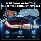 CATALYTIC CONVERTER KIT W/ O2 SENSORS FITS FOR HONDA ELEMENT 2.4L 2003-2011 USA