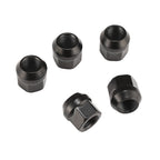20PCS OPEN END LUG NUTS BULGE ACORN 1/2"X20 WHEEL NUT BLACK FINISH Fit for Ford