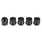 20PCS OPEN END LUG NUTS BULGE ACORN 1/2"X20 WHEEL NUT BLACK FINISH Fit for Ford