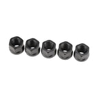20PCS OPEN END LUG NUTS BULGE ACORN 1/2"X20 WHEEL NUT BLACK FINISH Fit for Ford