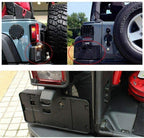 Rear License Plate Mounting Holder Bracket w/Light For 07-2017 Jeep Wrangler JK