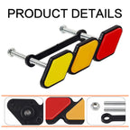 Tri-Color Grille Badge Emblem Car Accessories For Toyota Tacoma 4Runner Tundra
