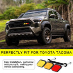 Tri-Color Grille Badge Emblem Car Accessories For Toyota Tacoma 4Runner Tundra