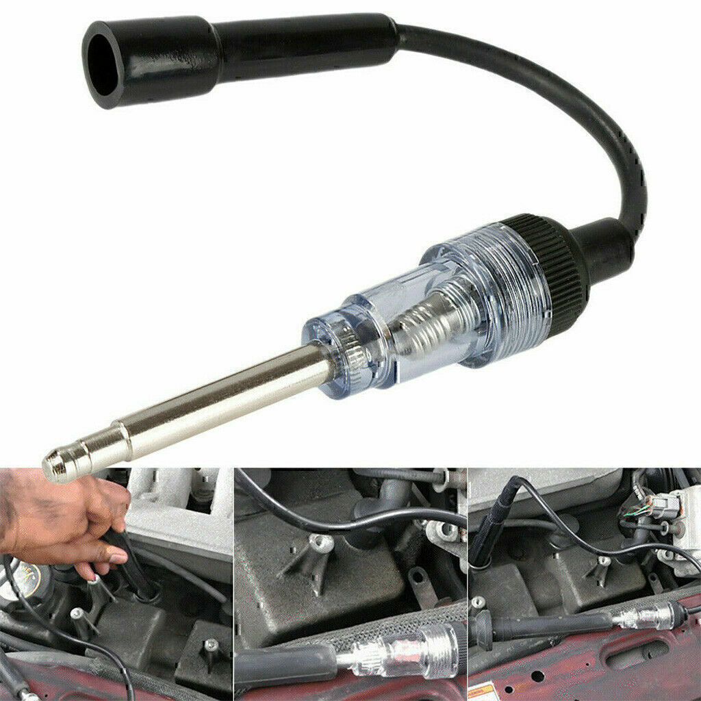 SPARK PLUG TESTER Ignition System Coil Engine In Line Auto Diagnostic Test Tool/