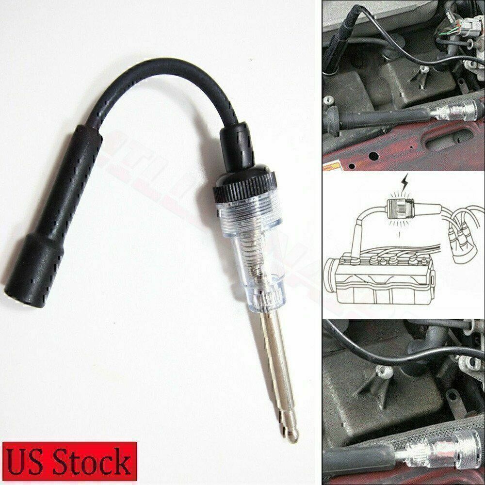 SPARK PLUG TESTER Ignition System Coil Engine In Line Auto Diagnostic Test Tool/