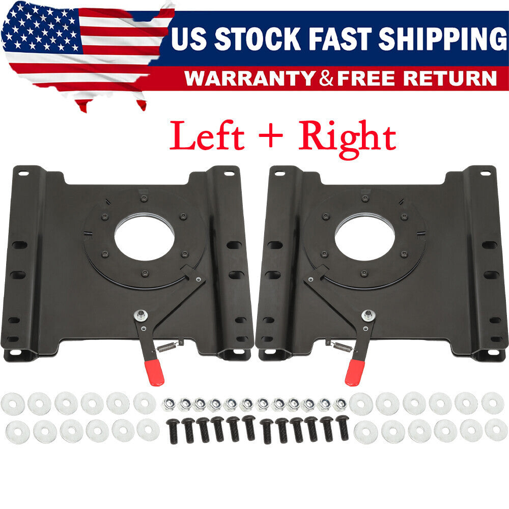 LEFT DRIVER +RIGHT PASSENGER FOR FORD ECONOLINE E150 E250 E350 E450 SEAT SWIVEL