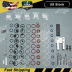 For 7.3L PowerStroke Injector Rebuild Kit w/vice clamp & tools & springs, 94-03