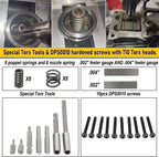 For 7.3L PowerStroke Injector Rebuild Kit w/vice clamp & tools & springs, 94-03