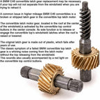 New Convertible Top Latch Motor Gear Repair Kit for BMW E36 E46 E64 67618370816!