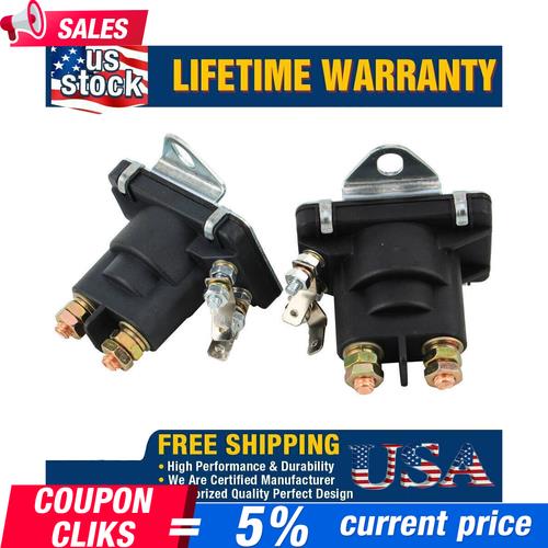 2pcs For Mercruiser Replaces Starter Tilt Trim Pump Relay Solenoid 89-96158T!