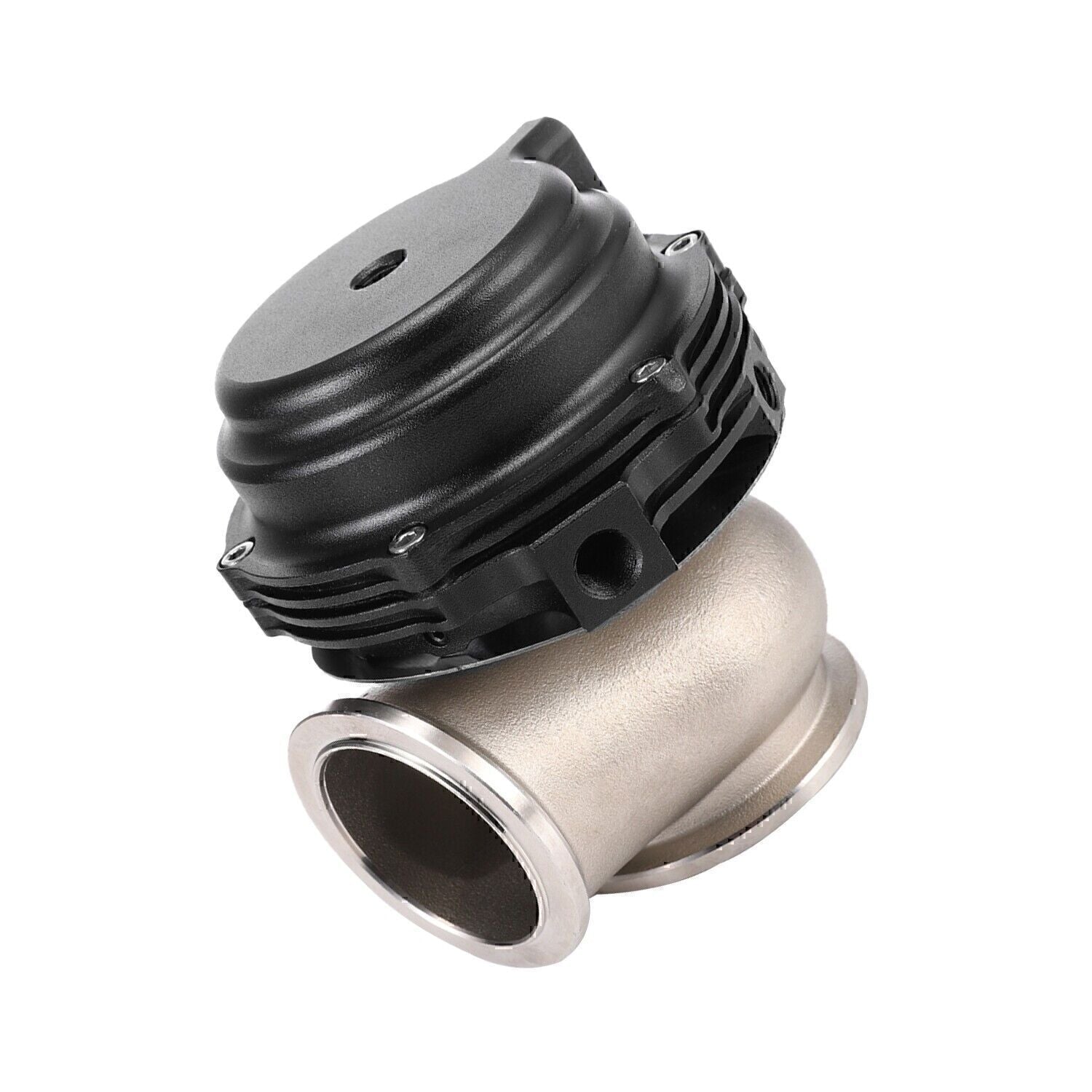 44mm External Wastegate For Tial MVR V-Band Flange Turbo 14PSI Spring Black