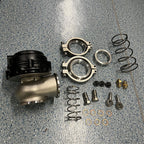 44mm External Wastegate For Tial MVR V-Band Flange Turbo 14PSI Spring Black