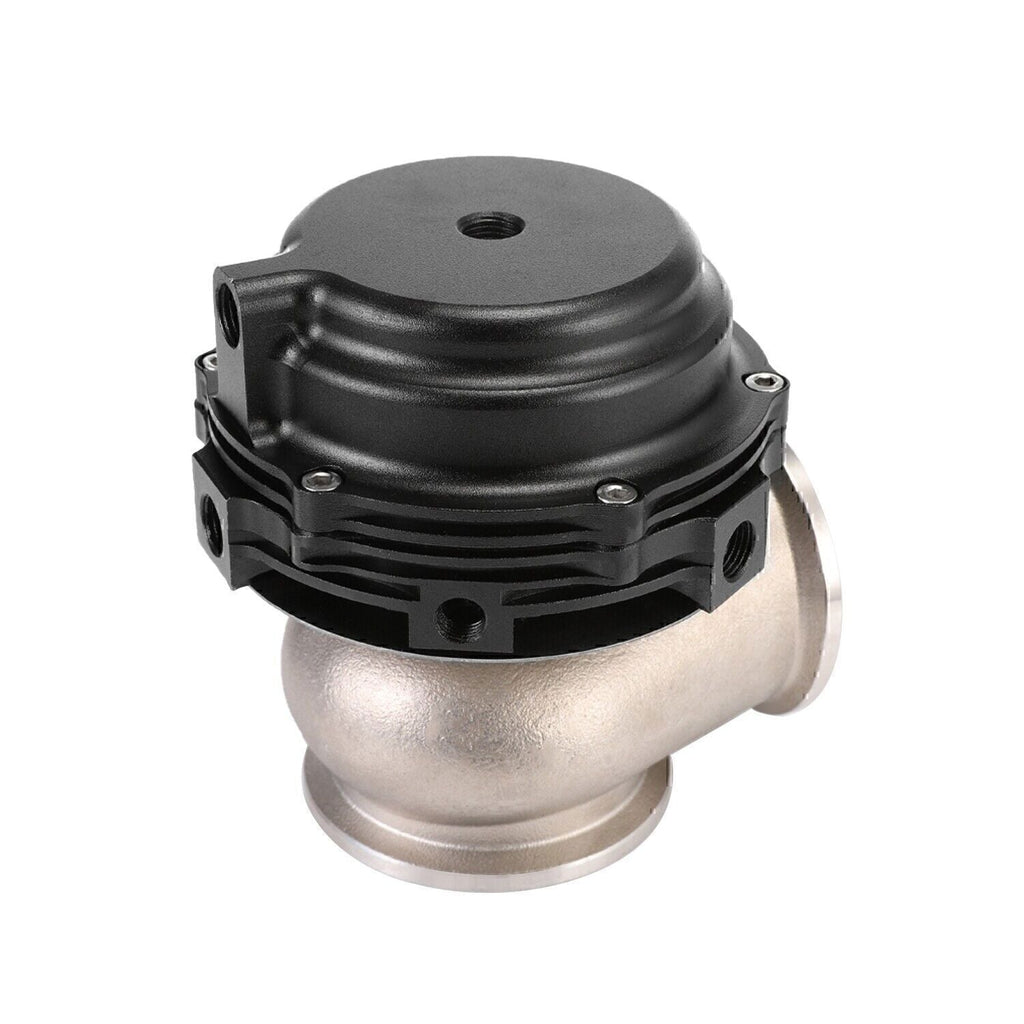 44mm External Wastegate For Tial MVR V-Band Flange Turbo 14PSI Spring Black