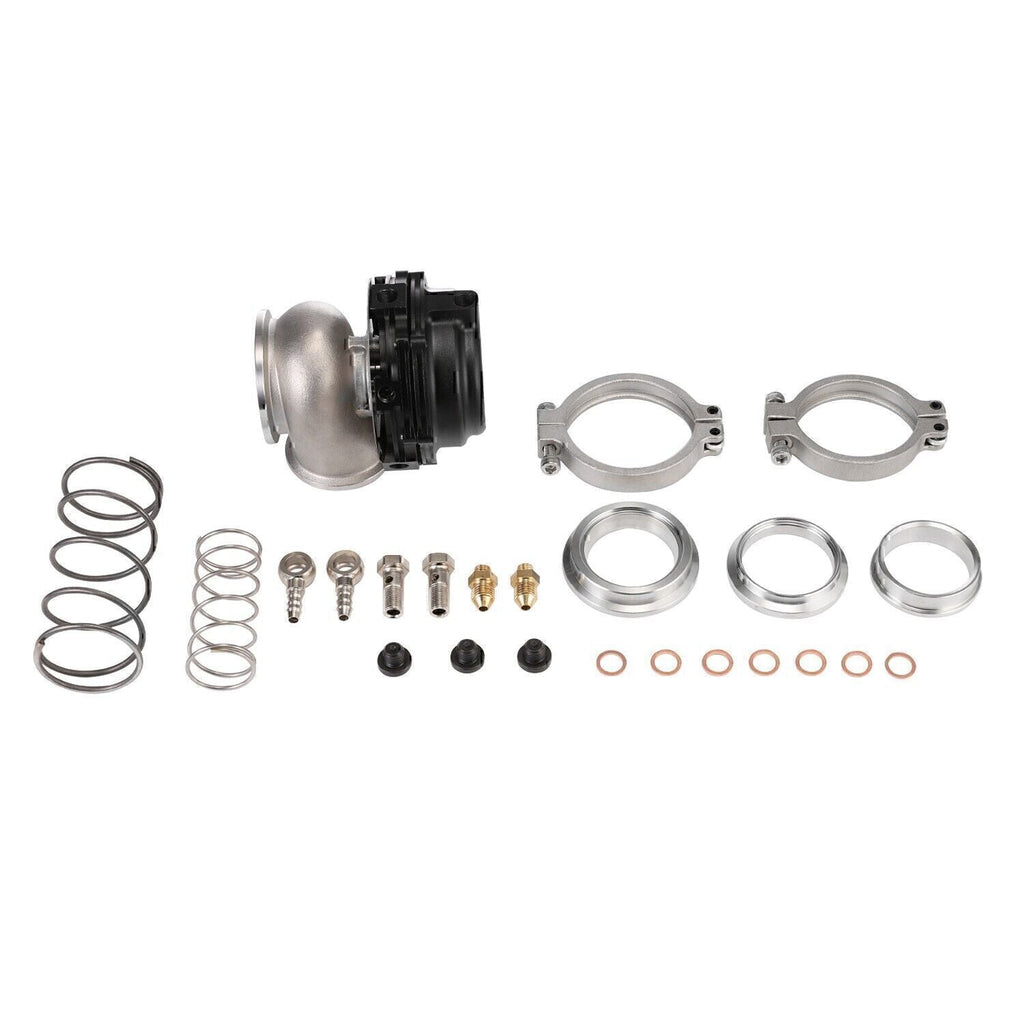 44mm External Wastegate For Tial MVR V-Band Flange Turbo 14PSI Spring Black