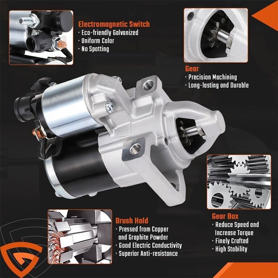 Starter Fit For Chevrolet Silverado 1500 4.3 5.3L 6.2L 14-16 M000T24072 12655055