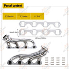 For 1979-1993 Mustang 5.0 V8 GT/LX/SVT Stainless Steel Exhaust Manifold Headers
