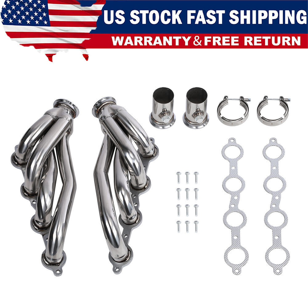 Truck Headers For 60-86 C-10 LS Chevy GMC LS1 LS2 LS3 LS6 LS9 (Conversion Swap)