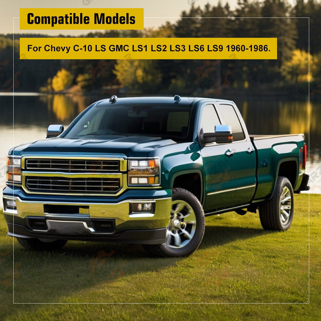 Truck Headers For 60-86 C-10 LS Chevy GMC LS1 LS2 LS3 LS6 LS9 (Conversion Swap)