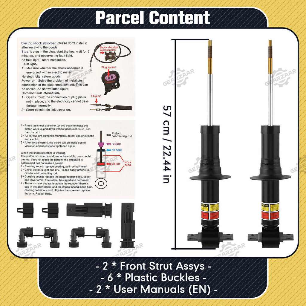 Front Shock Absorber Struts 84977478 for Chevy Tahoe Silverado Suburban Magnetic