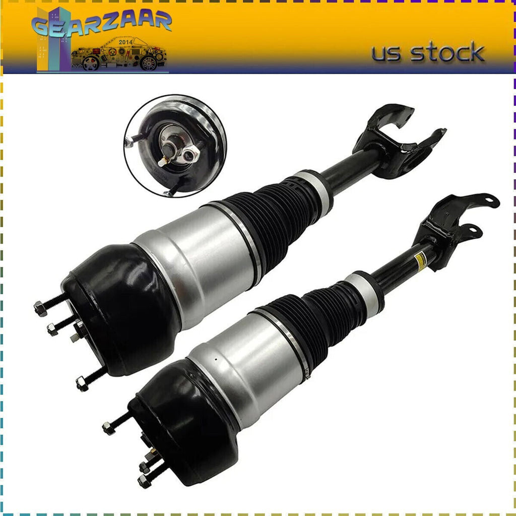 Pair Front Air Suspension Shock Struts w/ADS For Mercedes W166 X166 GL450 GLS550