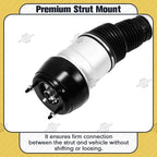 Pair Front Air Suspension Shock Struts w/ADS For Mercedes W166 X166 GL450 GLS550