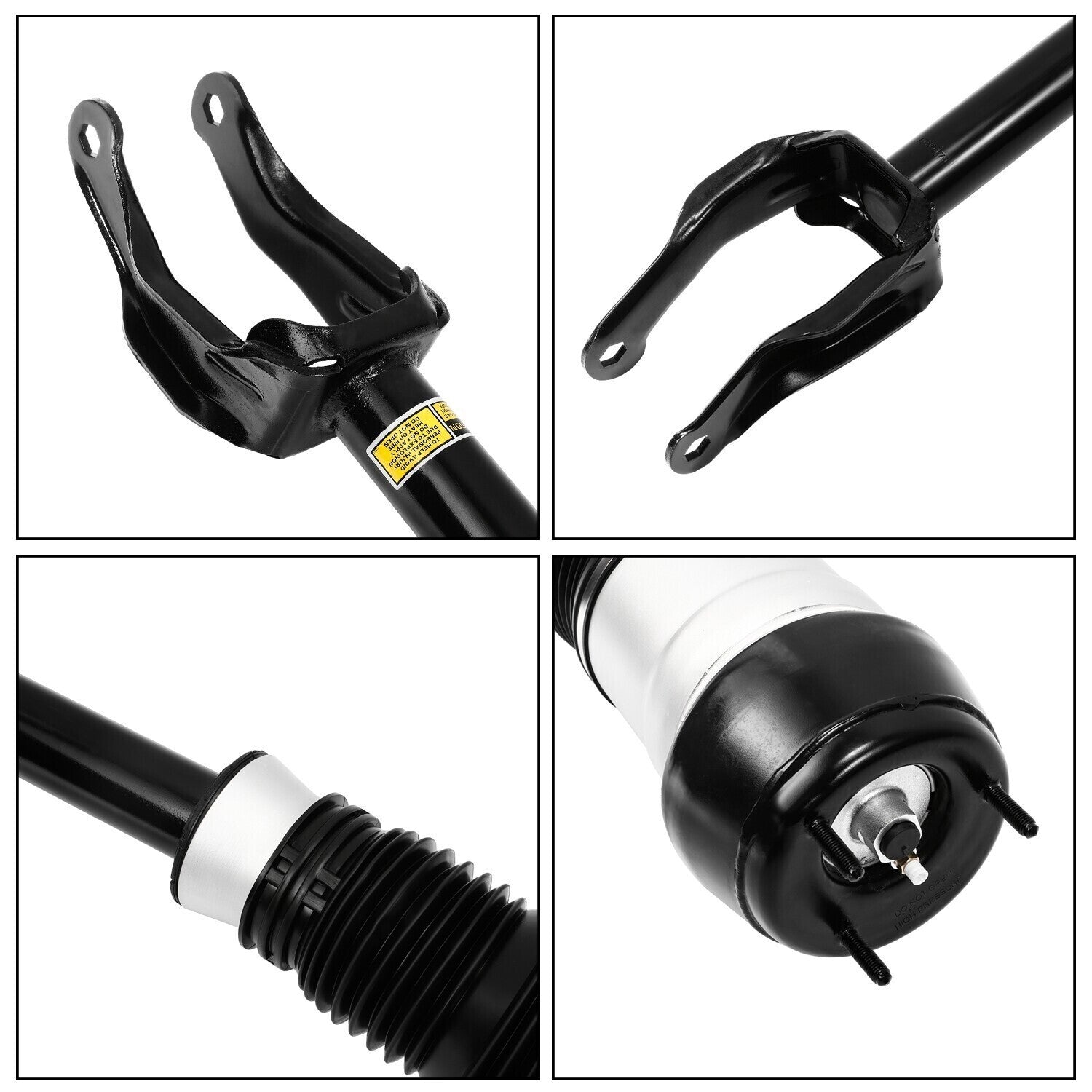 Pair Front Air Suspension Shock Struts w/ADS For Mercedes W166 X166 GL450 GLS550
