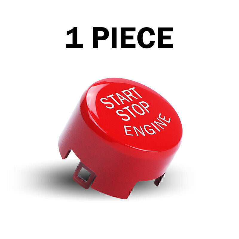 Red Engine Start Stop Push Button Cover Trim For BMW,F20 F23 F30 F32 F10 F12 F48
