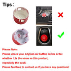 Red Engine Start Stop Push Button Cover Trim For BMW,F20 F23 F30 F32 F10 F12 F48