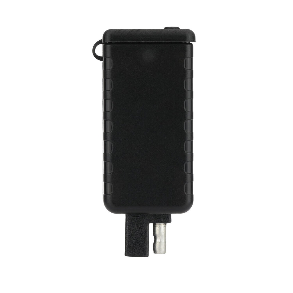 Motorcycle Dual USB Charger SAE -USB Cable Adapter Voltmeter for CellPhone GPS