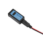 Motorcycle Dual USB Charger SAE -USB Cable Adapter Voltmeter for CellPhone GPS
