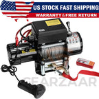 12V 13000LBS Electric Winch Synthetic Rope Truck For Jeep 13000LB Trailer 4WD /