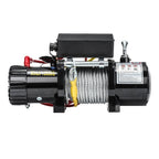 12V 13000LBS Electric Winch Synthetic Rope Truck For Jeep 13000LB Trailer 4WD /