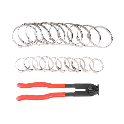 Universal Adjustable Axle CV Joint Boot Crimp Clamps w/ 20pcs Clamp Pliers Tools
