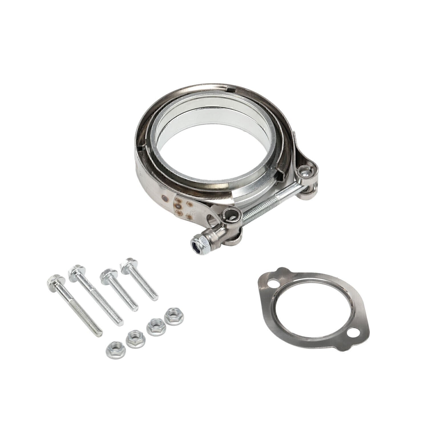 Y-PIPE UP PIPE TURBO INSTALL GASKET CLAMP Kit FOR 03-07 FORD 6.0 POWERSTROKE