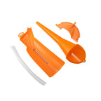 For Harley Touring Dyna Orange Primary Oil Fill Funnel Drip Free Oil Filter Kit