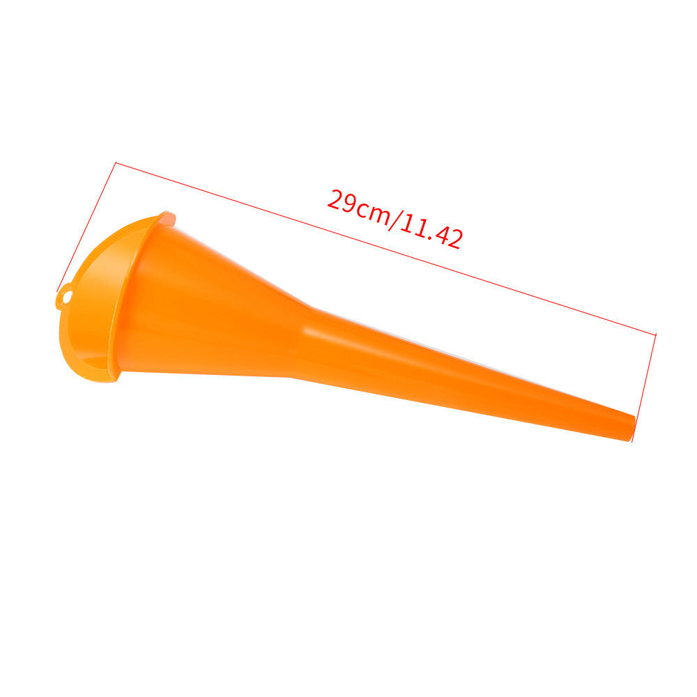 For Harley Touring Dyna Orange Primary Oil Fill Funnel Drip Free Oil Filter Kit