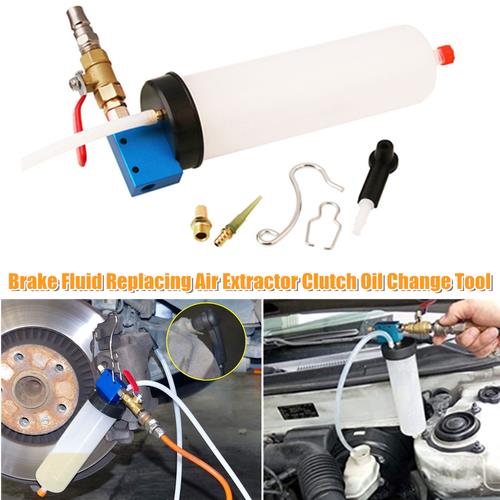 Car Vehicle Vacuum Brake Bleeder Tank Fluid Oil Change Pump Equipment Tool Kit