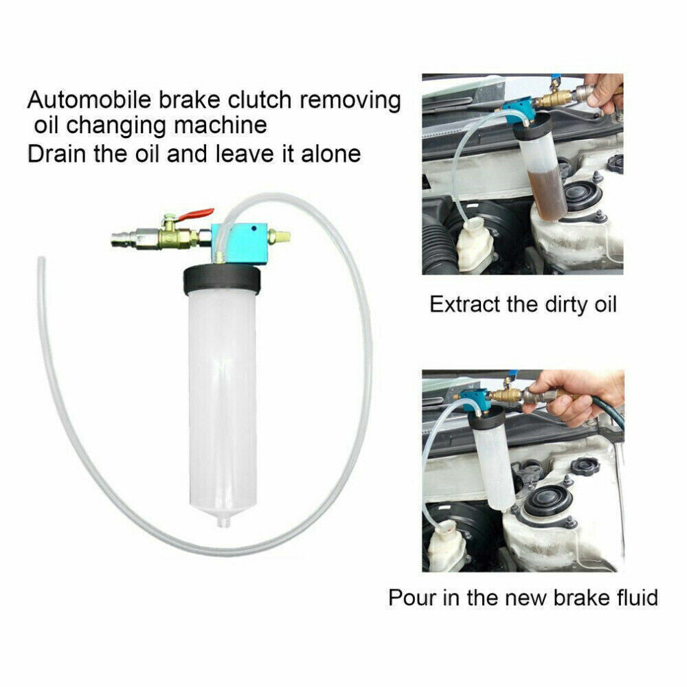 Car Vehicle Vacuum Brake Bleeder Tank Fluid Oil Change Pump Equipment Tool Kit