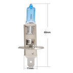 4pc H1 12V 55W Super White Halogen Headlight Replacement Bulb Lamp For Auto Car
