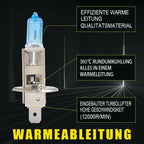 4pc H1 12V 55W Super White Halogen Headlight Replacement Bulb Lamp For Auto Car