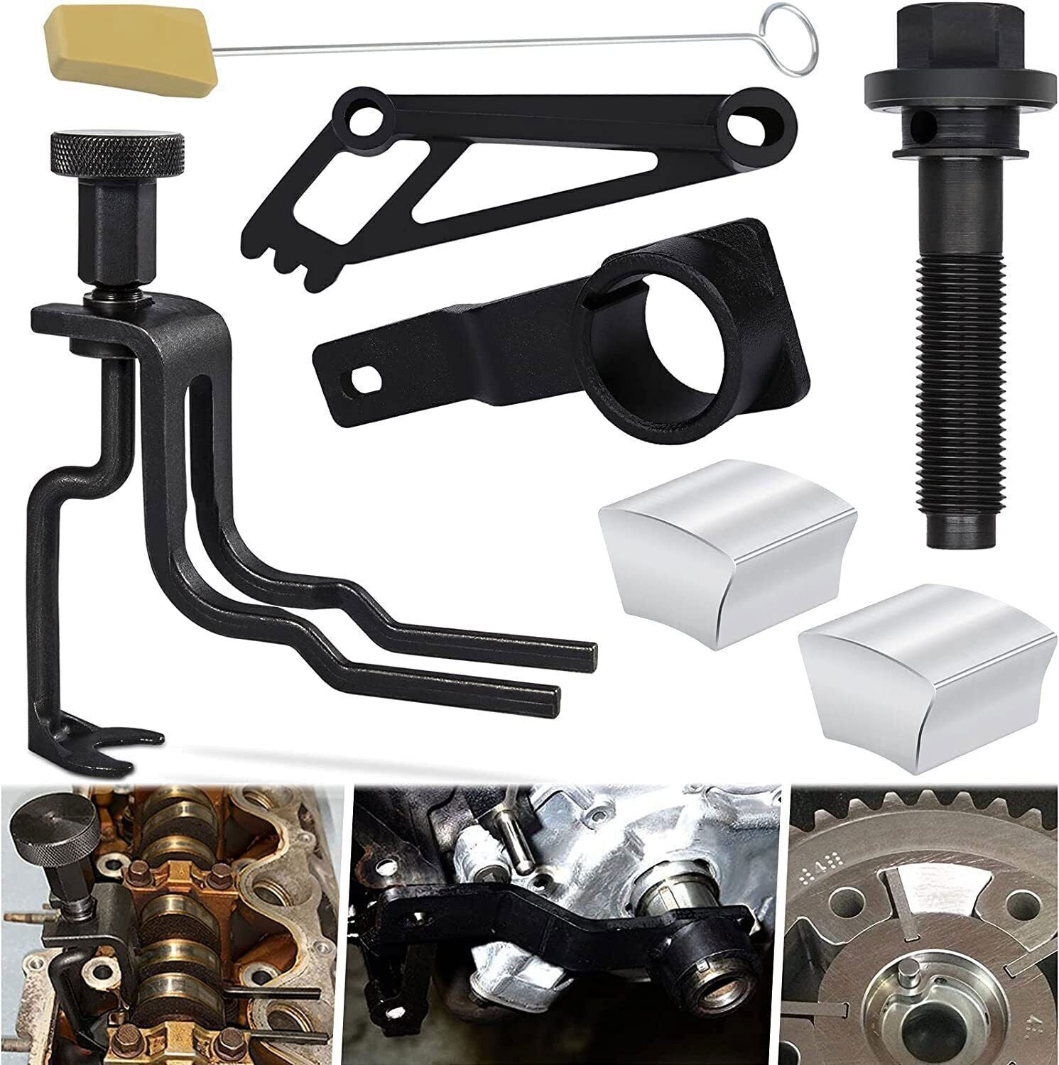 Cam Phaser Lock Out Kit Camshaft Bolt and Timing Chain Tool For Ford 4.6l 5.4 3V