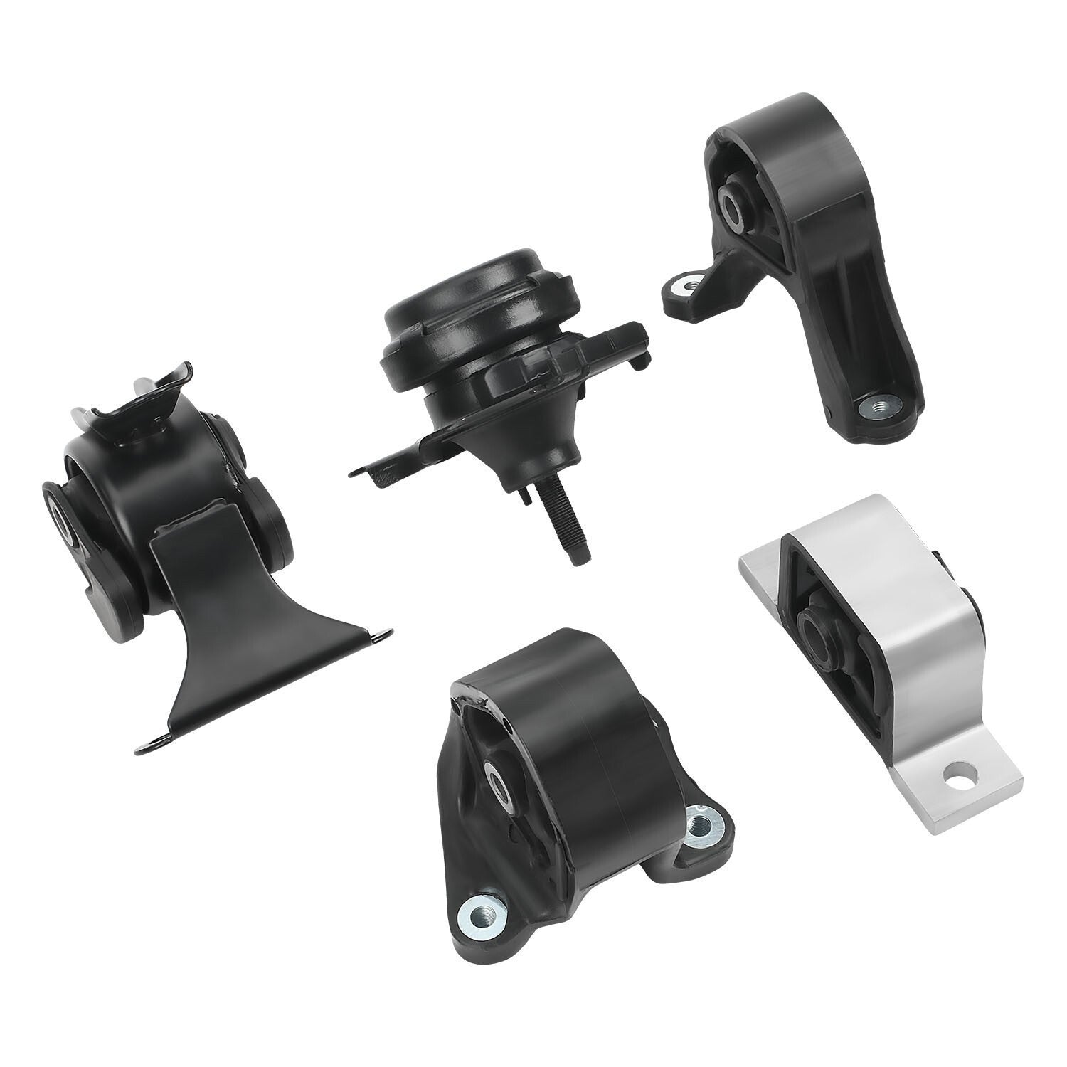 5pcs Engine Motor Mount Set for 2002-2006 Honda CR-V 2.4L 4WD Automatic Trans