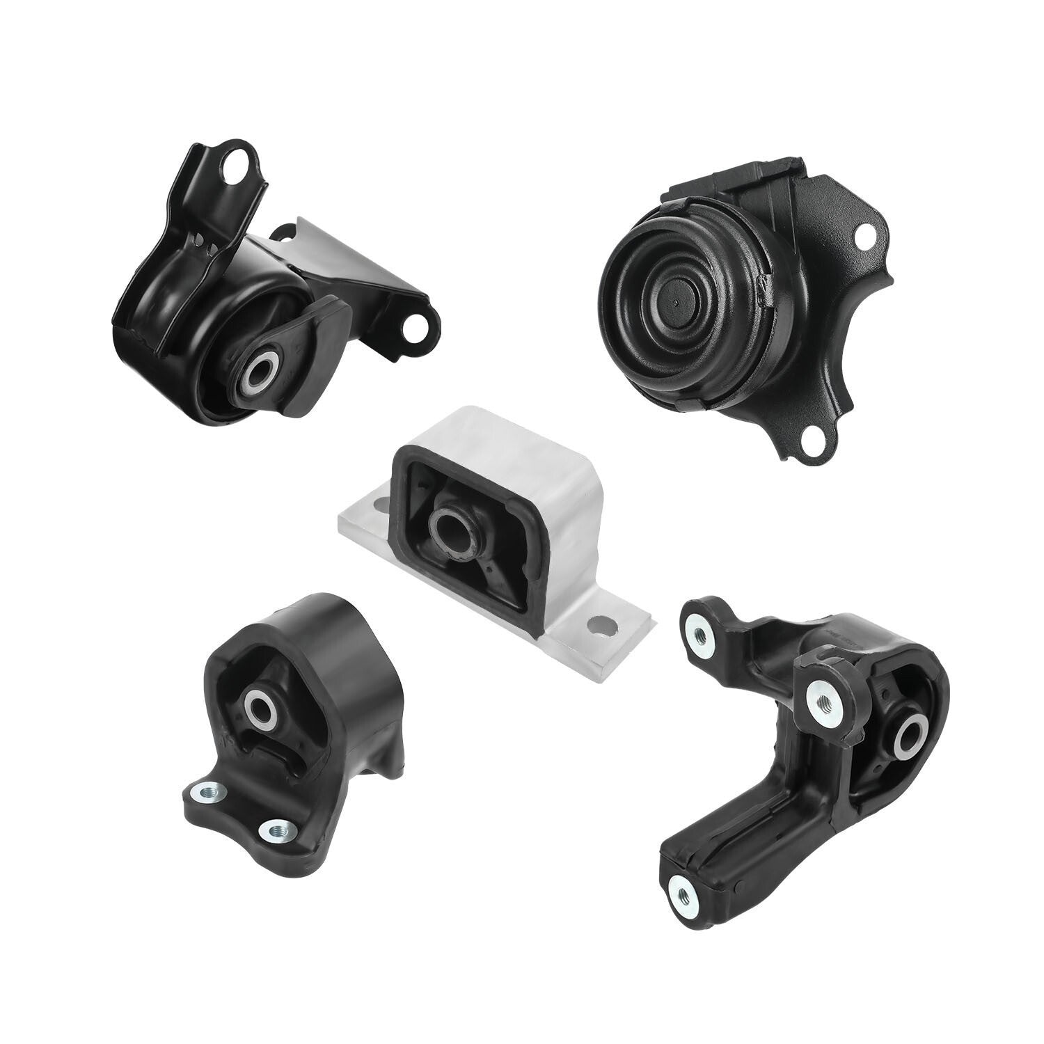 5pcs Engine Motor Mount Set for 2002-2006 Honda CR-V 2.4L 4WD Automatic Trans
