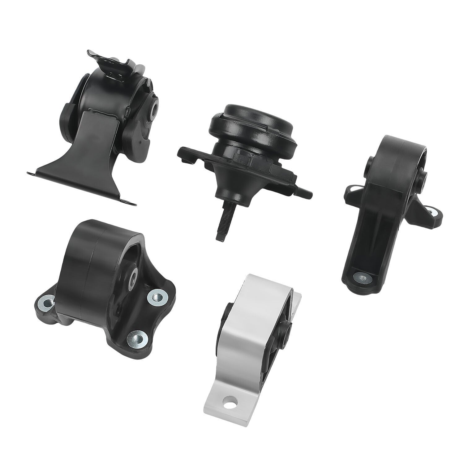 5pcs Engine Motor Mount Set for 2002-2006 Honda CR-V 2.4L 4WD Automatic Trans
